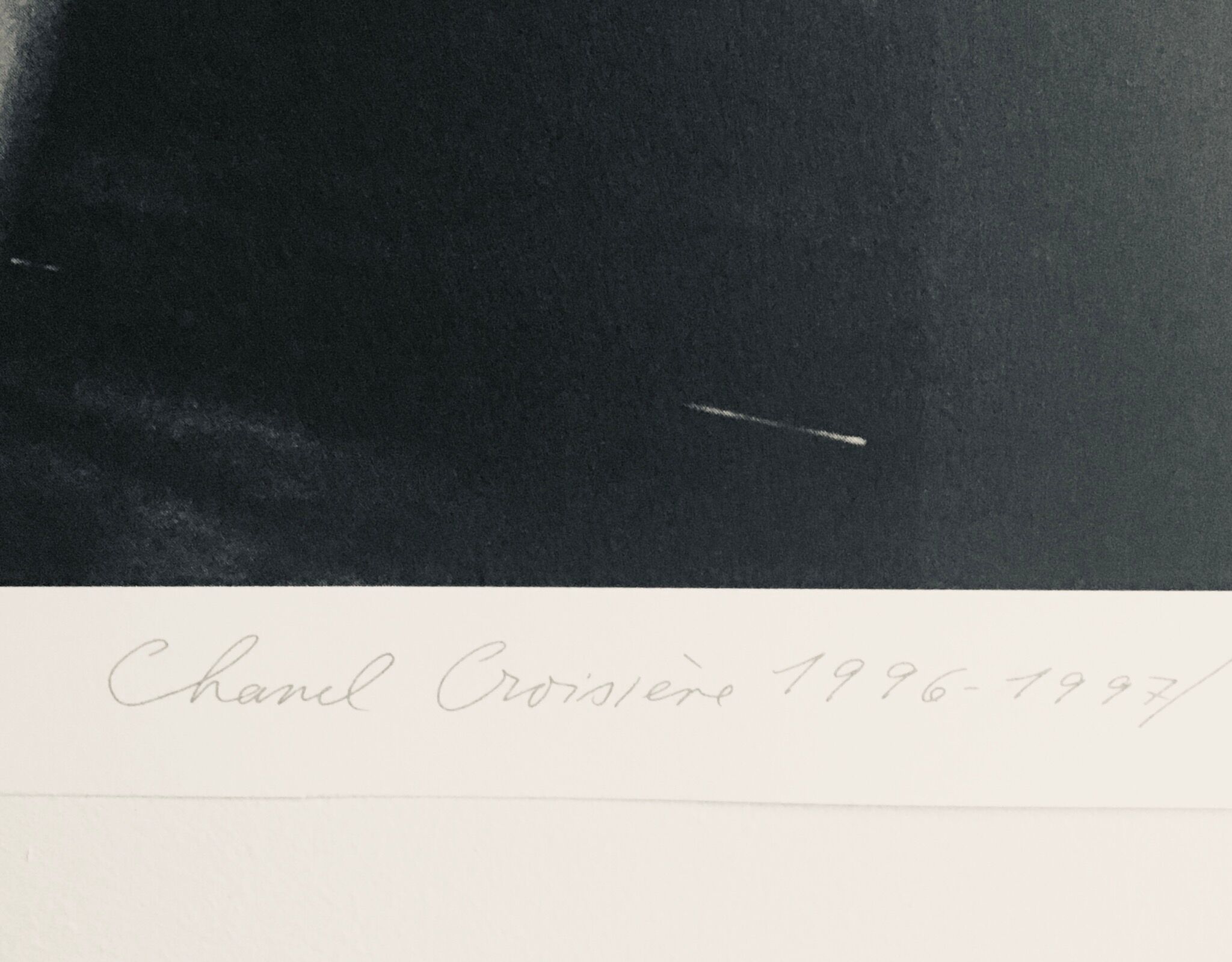 Photo de Karl Lagerfeld-Chanel, Coll 1996/97
