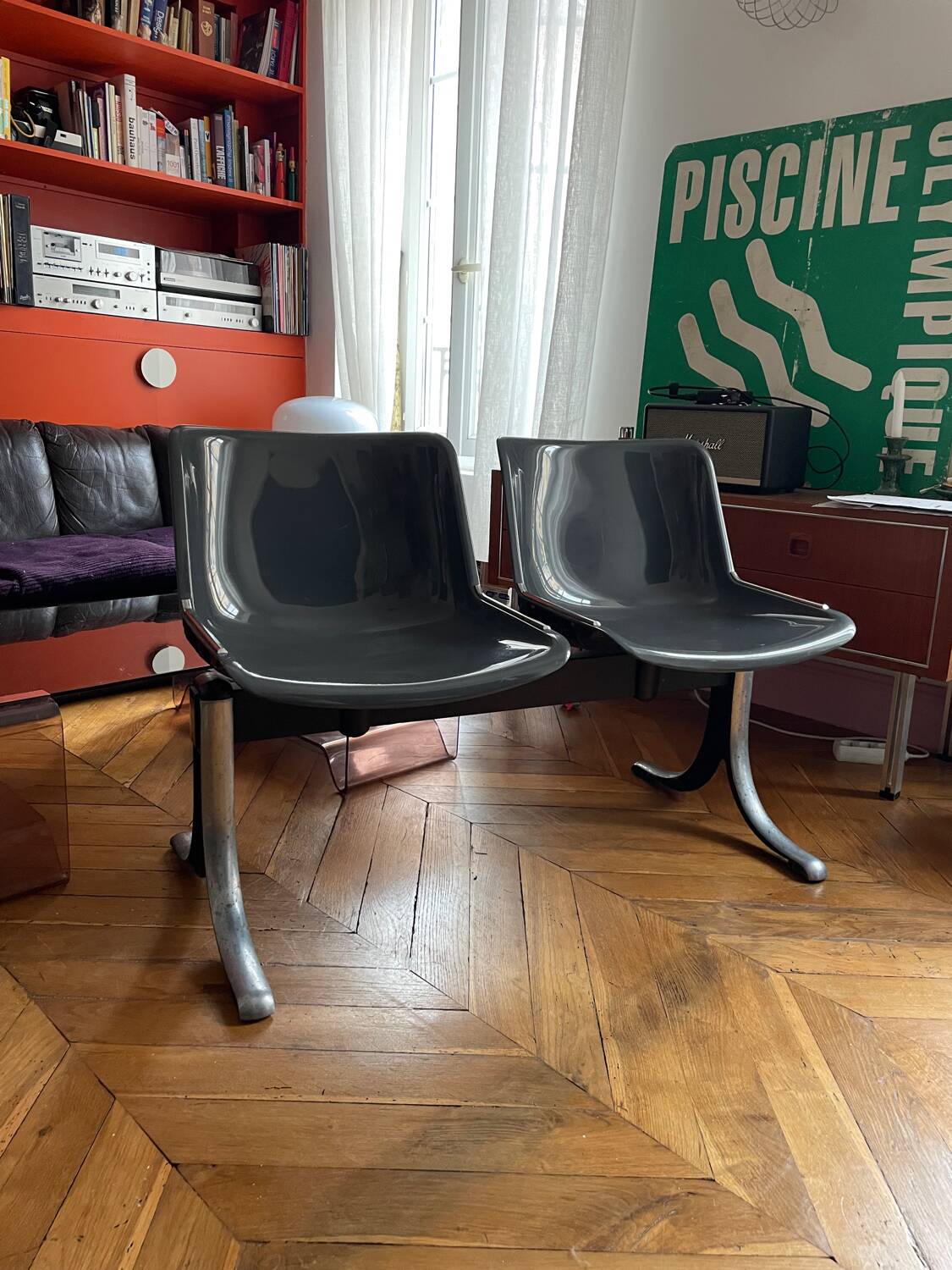 Modus bench by Osvaldo Borsani for Tecno