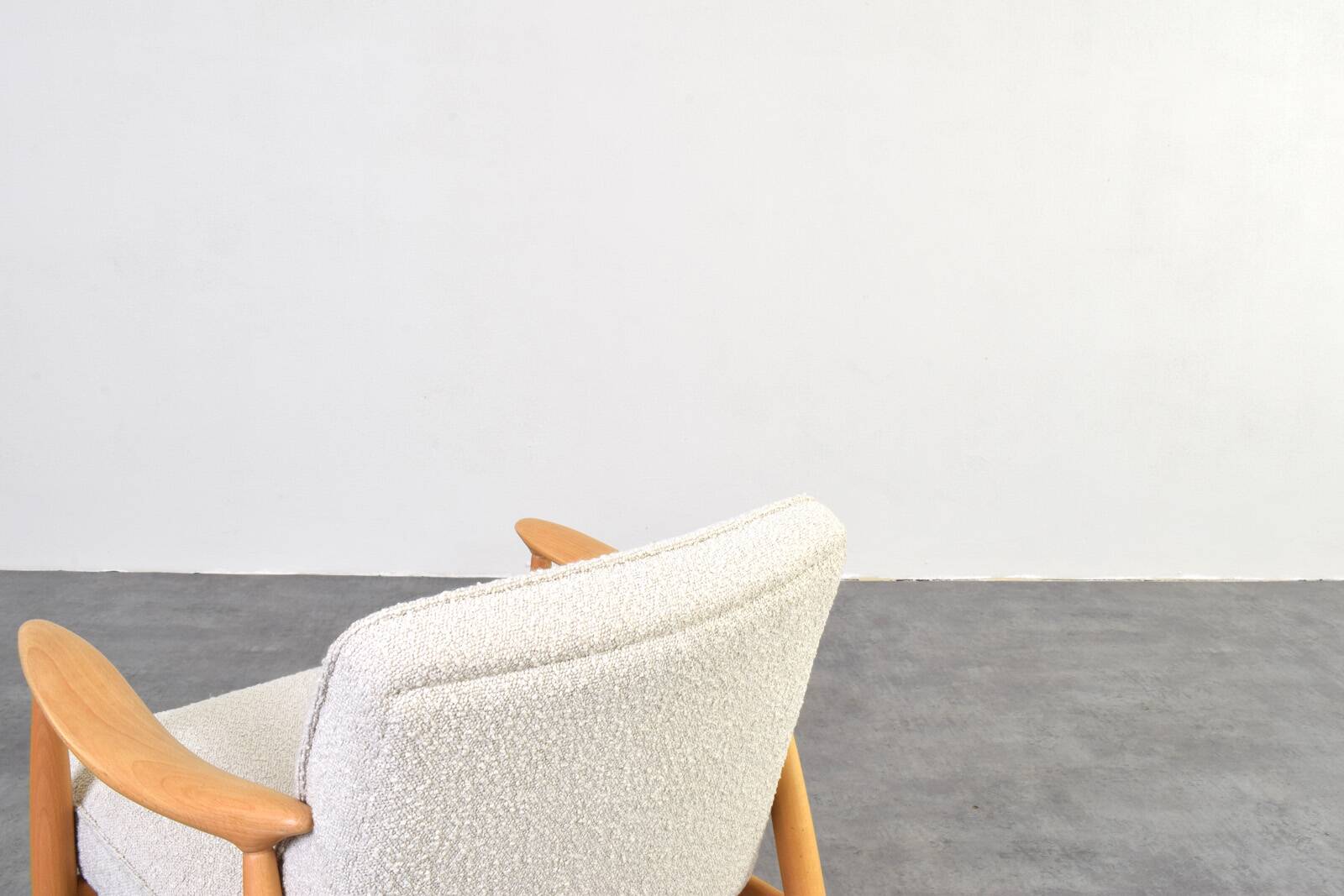 Mid-Century lounge chairs by J. Kędziorek, 1960s, set of 2.