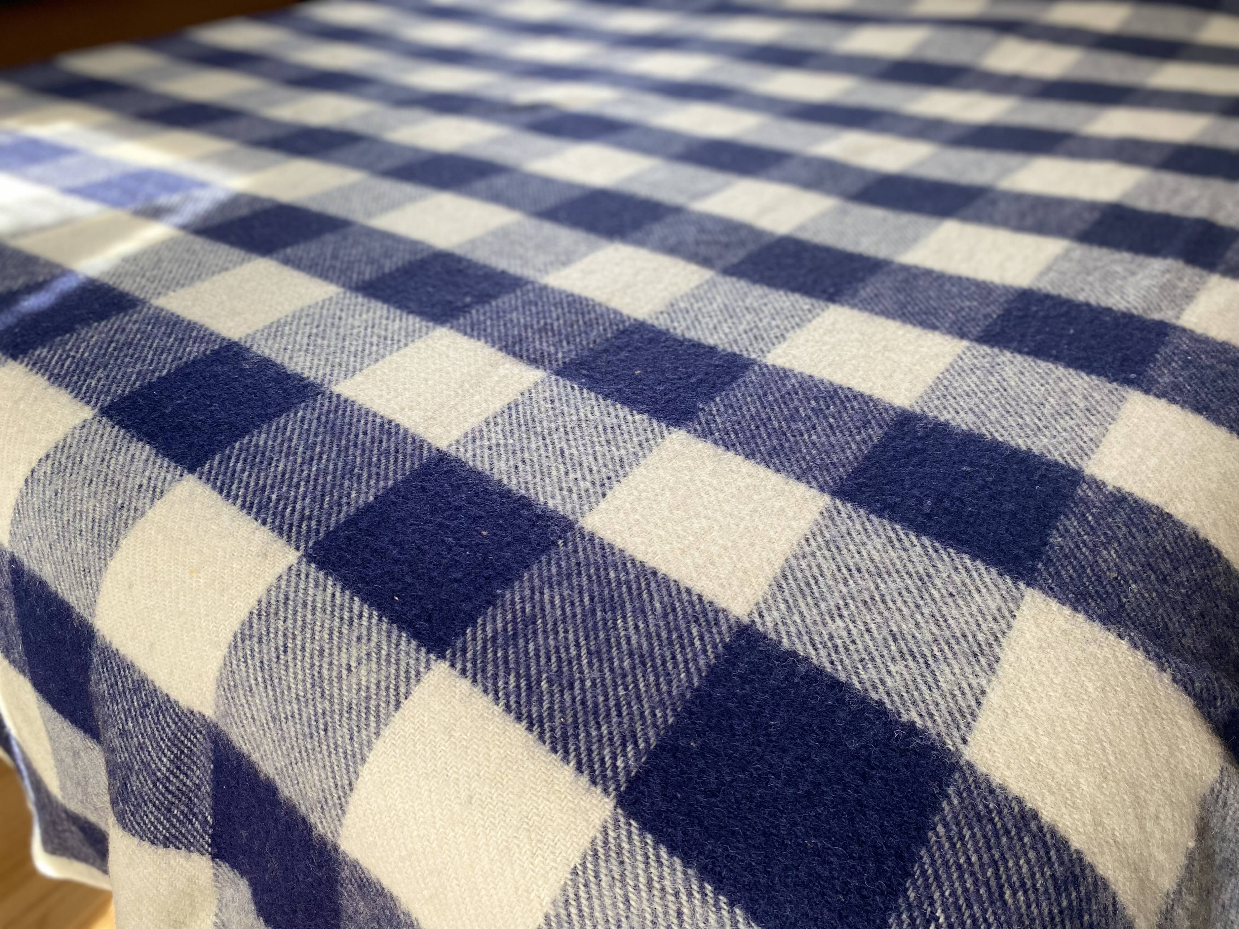 Vintage wool blanket