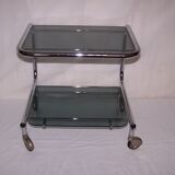 Wheeled serving table 70