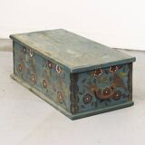 Painted Folk Art Marriage Chest