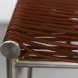 Pair of Tito Agnoli Barstools "MissB" for Pierantonio Bonacina