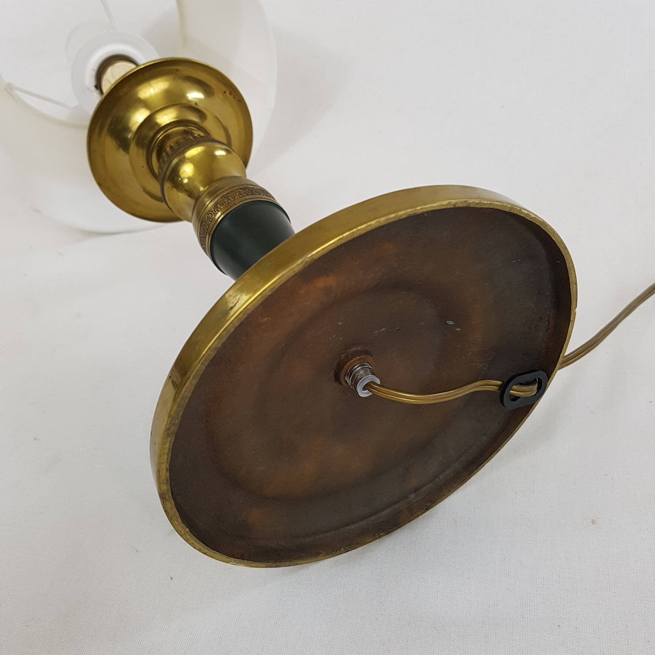 Empire ormolu style lamp