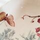 Fruit bowl with polychrome design in Lunéville earthenware