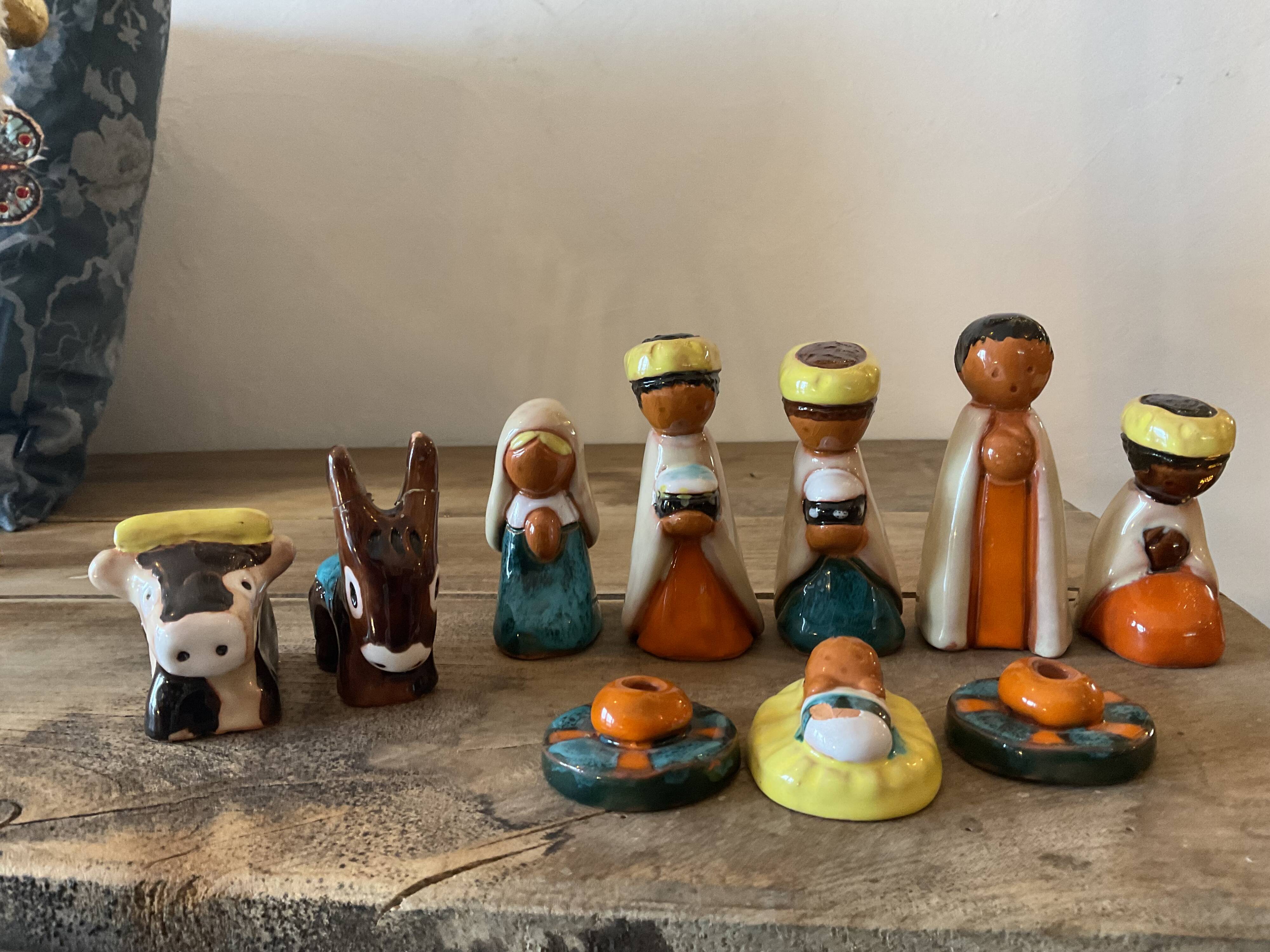 Nursery characters. Benedictine religious creations of Jouarre