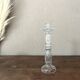 Glass candlestick