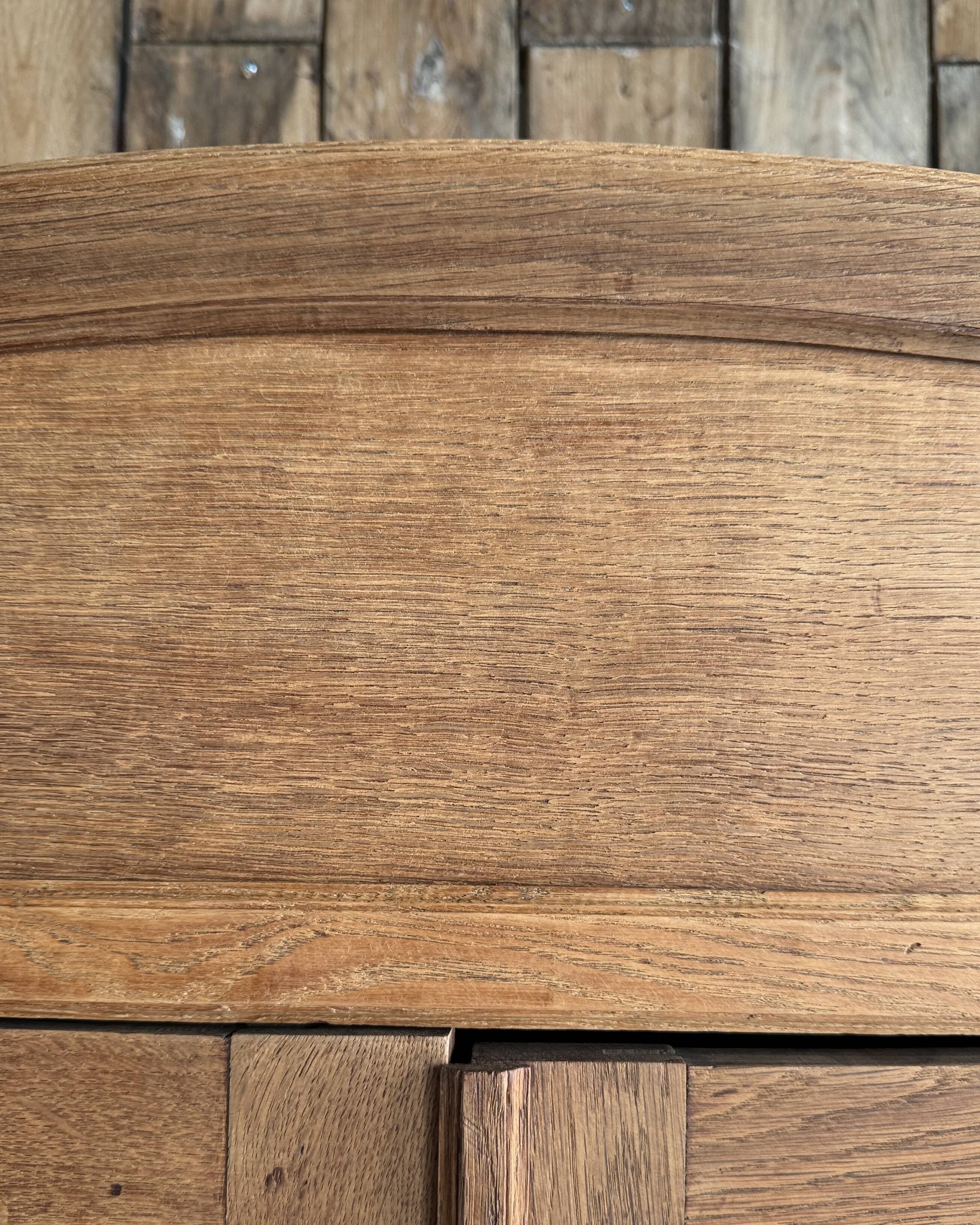 Parisian Art Deco oak wardrobe (renovated)