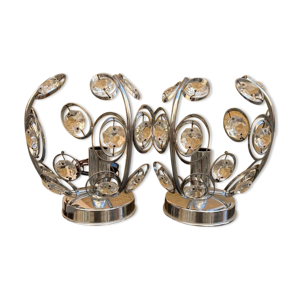 Paire de lampes de chevet
