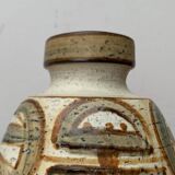 Danish vase from the mid-century pottery studio of Søholm, 1960s.