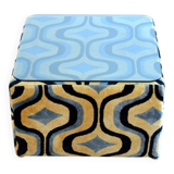 Table d’appoint / Pouf design Italien vintage 1970s