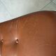 Vintage Lounge Chair & Ottoman "Origlia" – Tawny Leather & Pirelli Straps