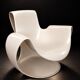 Pair of albatros armchairs - danielle quarante