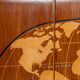 20thc italian stylised "map of the world" cabinet c.1950