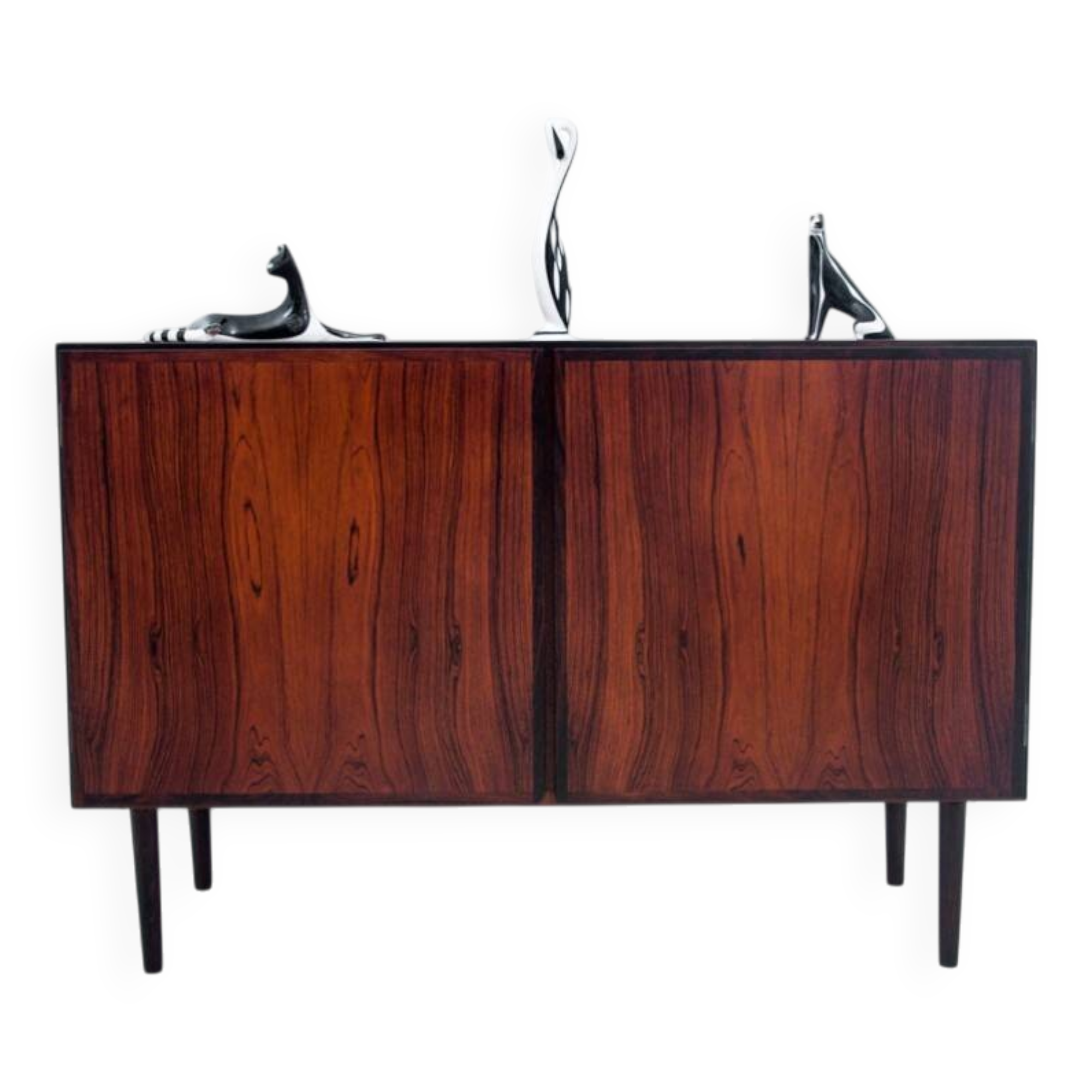 Rosewood chest of drawers by Gunni Omann, Denmark, 1960s