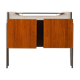 Italian vintage credenza in the style of Vittorio Dassi, 1950s