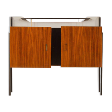Italian vintage credenza in the style of Vittorio Dassi, 1950s