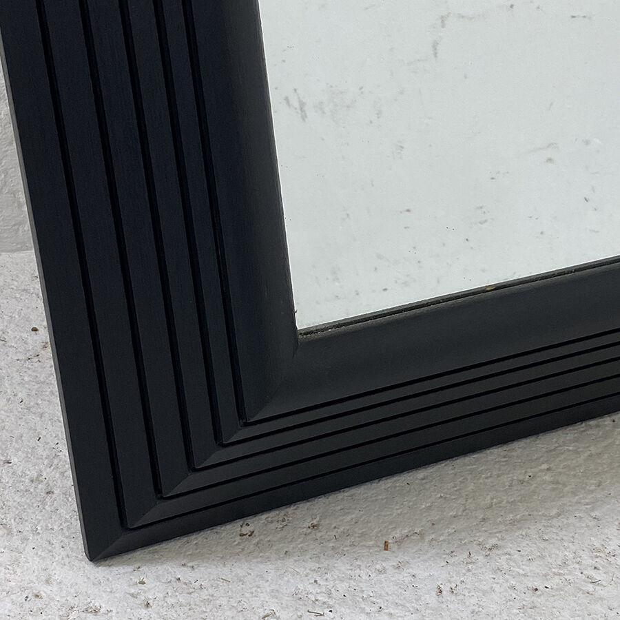 Mirror 40s wood frame in relief