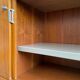 Teak veneer sideboard 80's