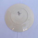Assiette sarreguemines digoin