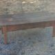 19th-century oak farmhouse coffee table 149cm