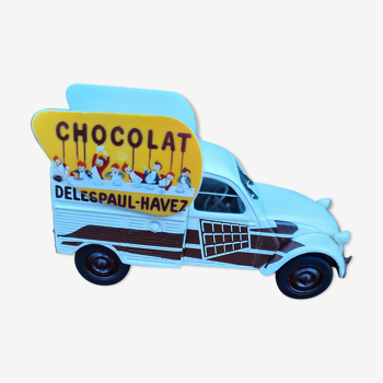 Citroën 2 cv azu chocolat delespaul-havez norev