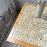 Scandinavian oak and ceramic table