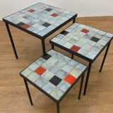 Mado Jolain ceramic tables 1960