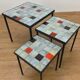 Mado Jolain nesting tables ceramic 1960