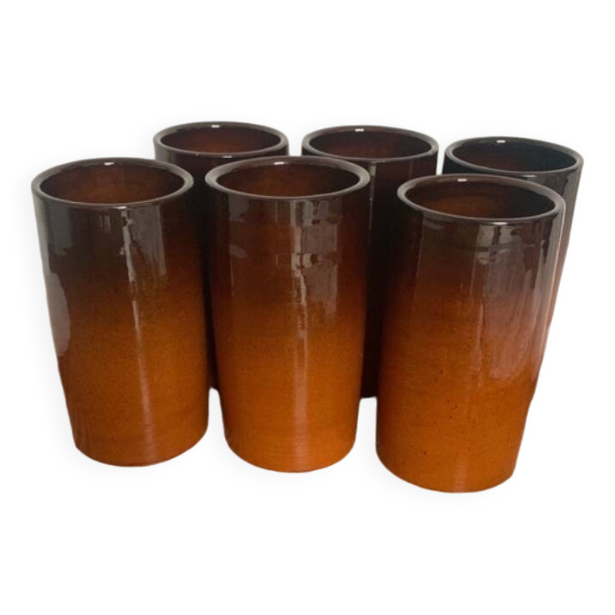 Vintage ceramic glasses