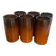 Verres en céramique Vinatge