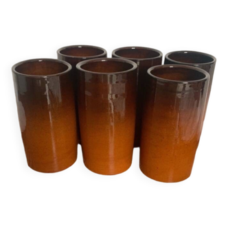 Vintage ceramic glasses