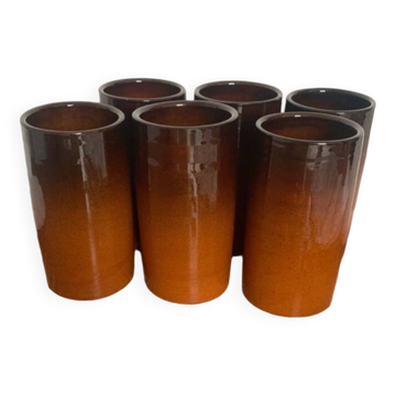 Vintage ceramic glasses