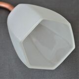 Hexagonal vintage wall lamp