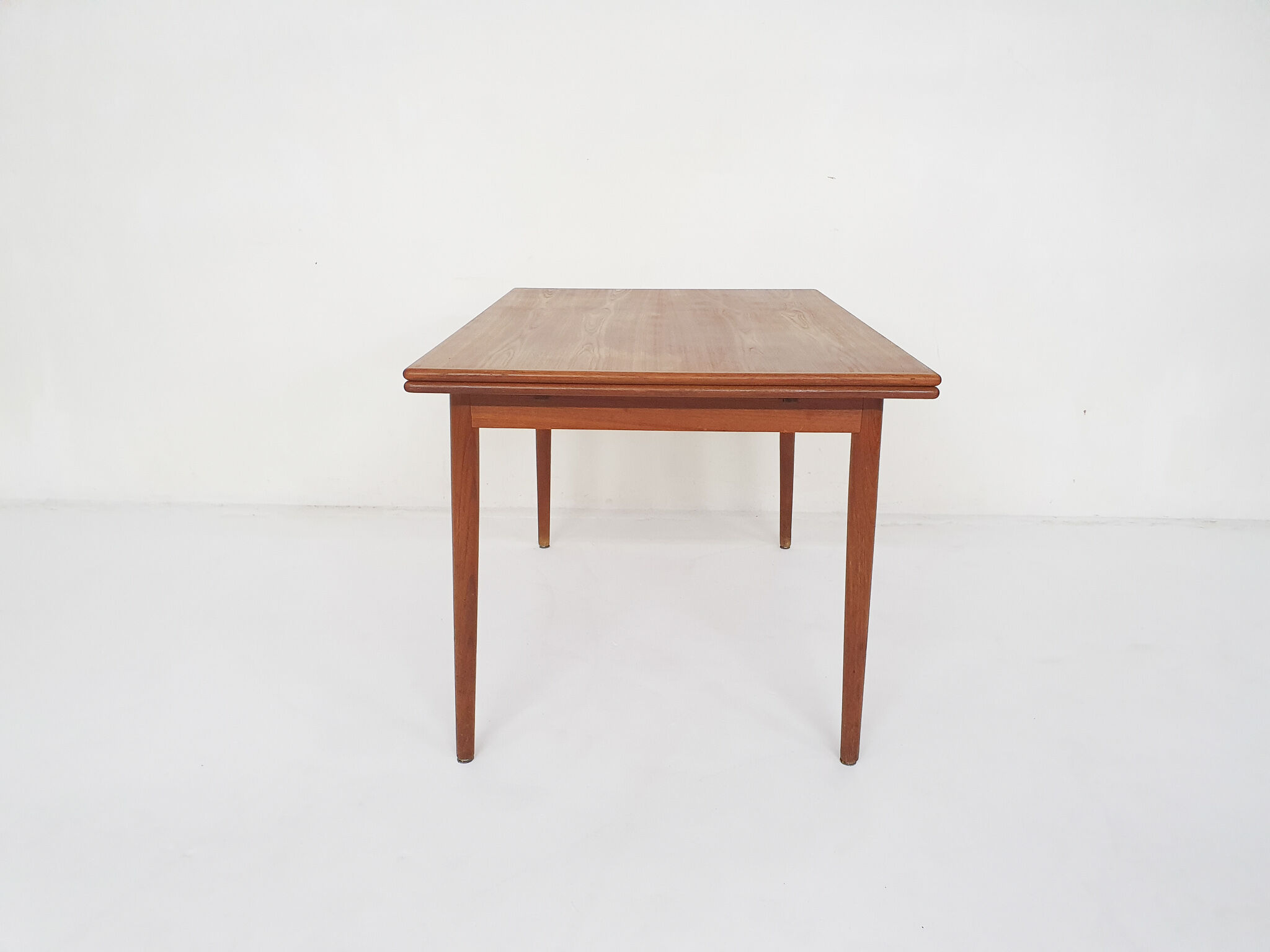 Teak extendable dining table, The Netherlands 1960's