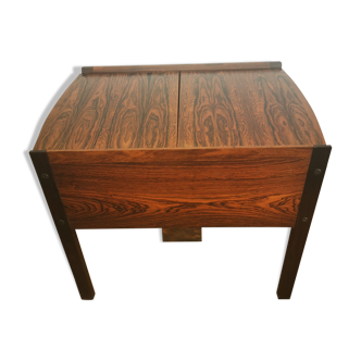 Scandinavian rosewood bar table