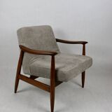 Fauteuil Lounge GFM63 Marron Clair par J. Kedziorek, 1970s