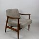 Fauteuil Lounge GFM63 Marron Clair par J. Kedziorek, 1970s
