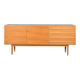 Vintage blond sideboard 60s minimalist credenza