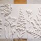 Champêtre, bas-relief floral