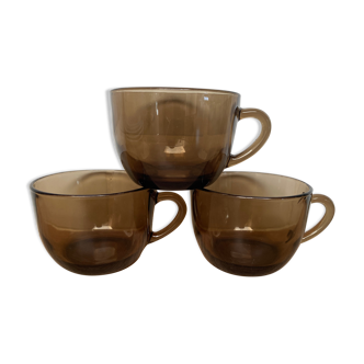 Set of 3 cups Vereco