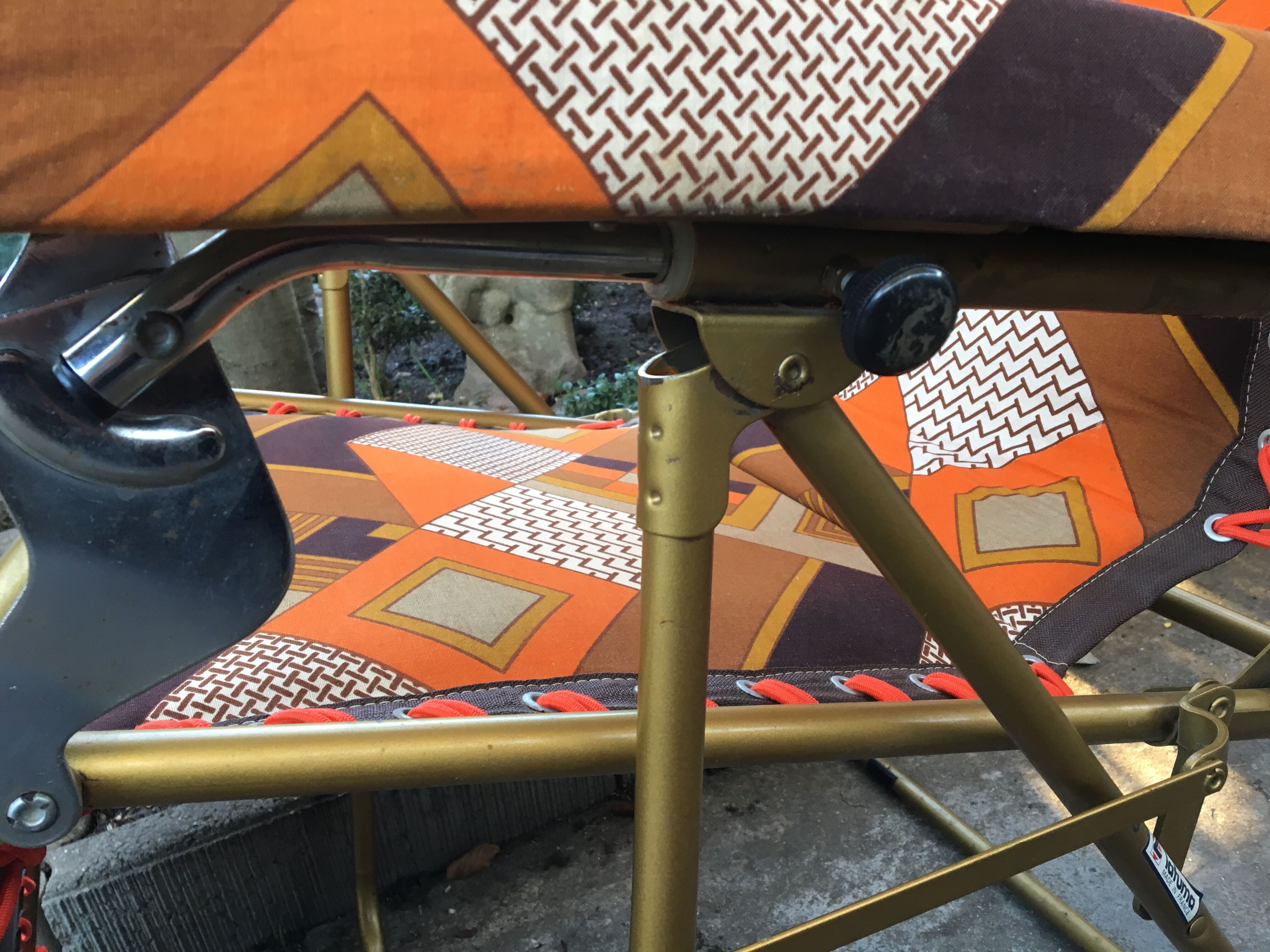 Transat Starlax Lafuma vintage 70s