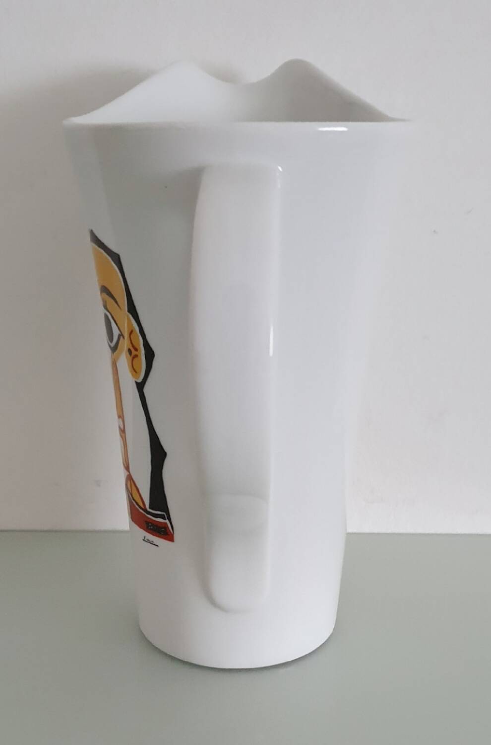 Tognana Pitcher - Stylized portrait of Jacqueline 1962