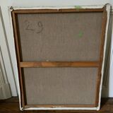 Abstract canvas 1960
