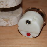Fratelli Mannelli travertine table lighter