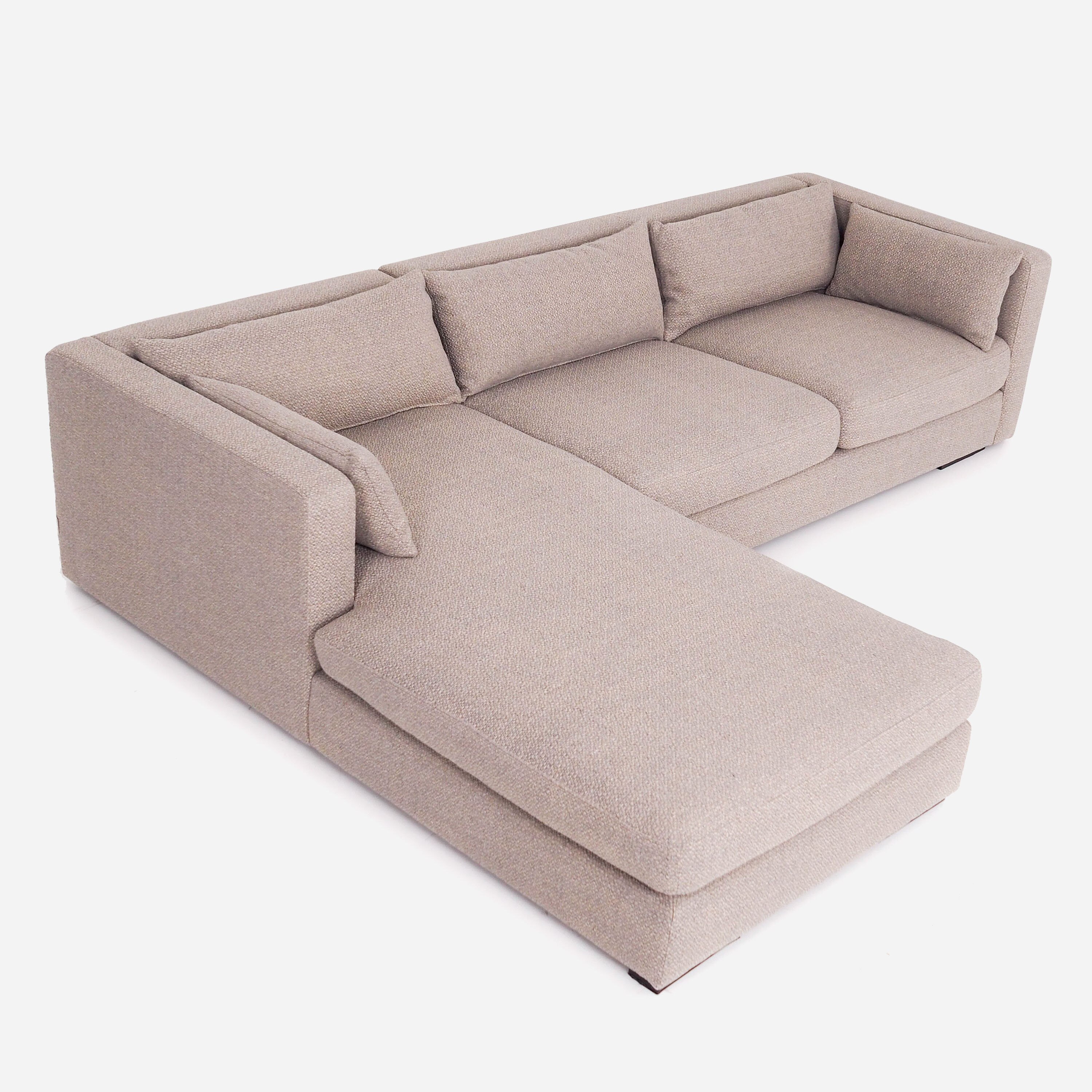 Corner sofa sztokholm beige melange, scandinavian design