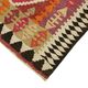Turkish Handwoven Vintage Herki Kilim 86 cm x 365 cm