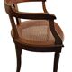 Fauteuil Gondole Assise Cannée