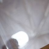 Plexiglas sofa end magazine holder