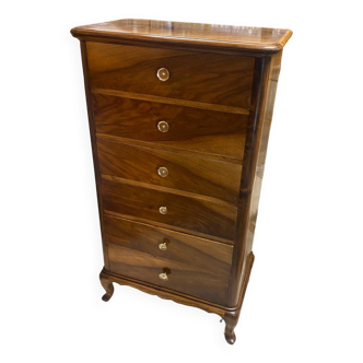 Chiffonnier vintage en noyer
